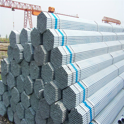 Phẩm chất  Boiler SUS DX53D+Z160 Beveled 90mm Galvanised Pipe Bare 5mm Steel Tubing nhà máy