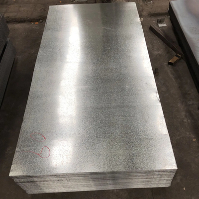 Phẩm chất  3mm JIS Hot Dipped Galvanized Steel Sheets DX52D Z100 Plate Sliver Color Flat Smooth nhà máy