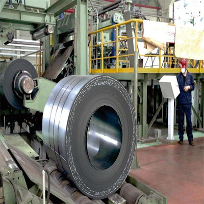 Q235 EN 16Mn cuộn dây kim loại cacbon bắn nổ 3mm cuộn tấm MS cho đường sắt