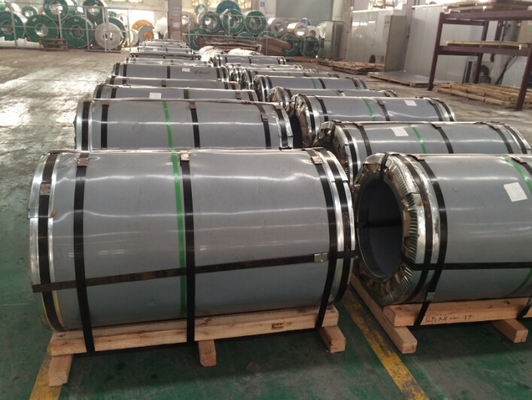 DIN 410 1000mm Chiều rộng cuộn thép không gỉ cán nóng ASTM 4mm SS Cuộn tấm BA