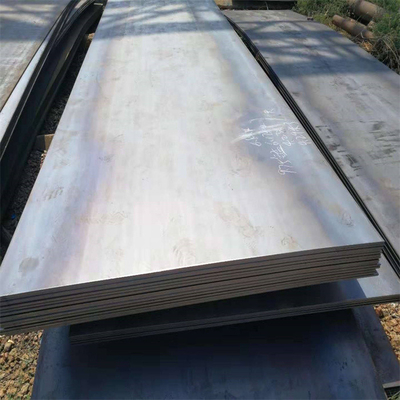 ASME Q345B Tấm thép carbon 1250 × 2500mm MS Blcak Color Construction 40mm