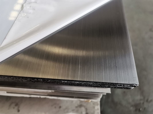 Nội thất 1D Chân tóc 5mm Tấm thép không gỉ 1250 * 2500mm Tấm thép không gỉ