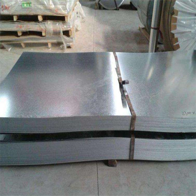 ASTM Tấm thép mạ kẽm nhúng nóng mạ crom Tấm thép mạ kẽm SGHC 3mm