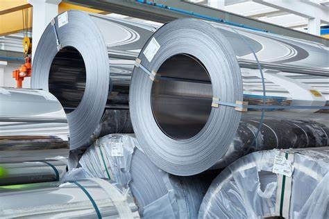 JIS 1250mm Chiều rộng 304 Cuộn thép không gỉ dày 0,5mm Cuộn thép không gỉ 2B