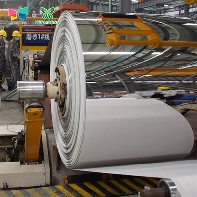 Cuộn gương thép đánh bóng dày 6mm TUV 1500 Chiều rộng BA Cuộn thép không gỉ