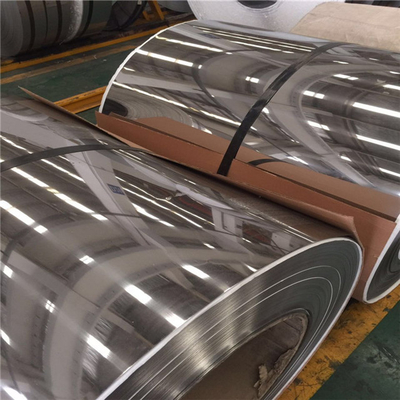 JIS EN Cuộn dây thép không gỉ SS304 dày 7mm HL Gương màu tự nhiên SS Cuộn dây 304