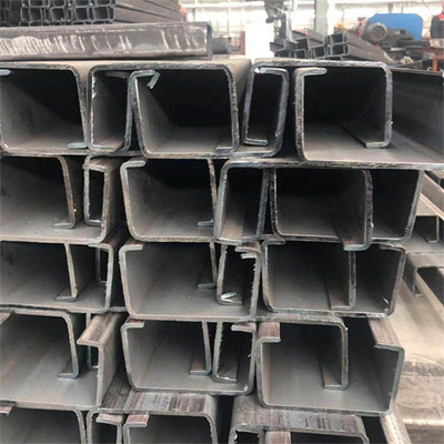 50 * 37mm Q235B Dầm thép U AISI Q355B Dầm thép carbon cho xây dựng