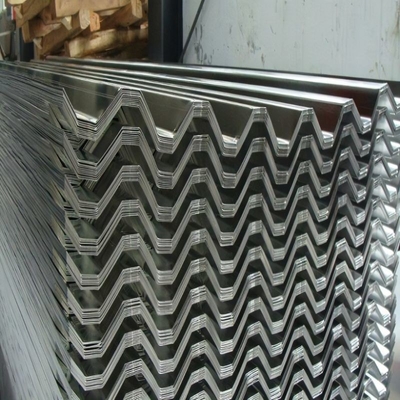 Tấm tường tôn mạ kẽm DC51D 1250 * 2500mm Độ dày 1mm