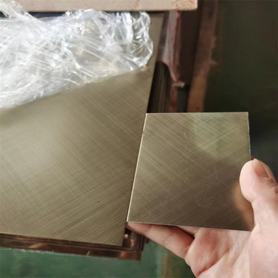 Tấm thép không gỉ 304 Bề mặt tùy chỉnh AISI Màu sắc khác nhau Kích thước 1500 * 6000mm Độ dày 2 mm