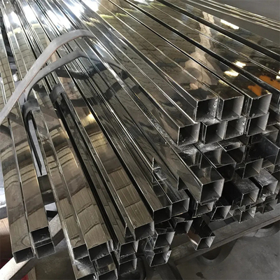 Ống thép hình chữ nhật bằng thép không gỉ 316L tùy chỉnh 50 * 50mm 50 * 100mm