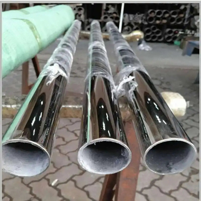Ống trang trí bằng thép không gỉ 304 được đánh bóng Tròn 3/1/2 Inch OD 6mm 8K Bề mặt gương