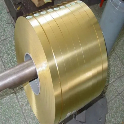 C28000 Vàng tấm cuộn 3mm 4mm Độ dày tùy chỉnh chiều rộng H59
