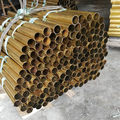 H59 42mm Od ống đồng 3mm Độ dày Astm Gb tiêu chuẩn