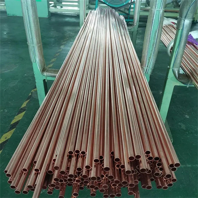 T1 ống đồng liền mạch Astm tiêu chuẩn 21mm Diameter 3mm Thickness