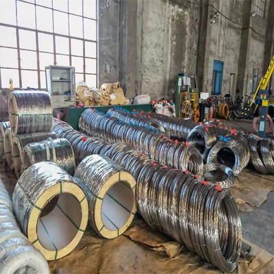 310S 321 Stainless Steel Wire Coil In Reels Chiều kính tùy chỉnh Tiêu chuẩn ISO