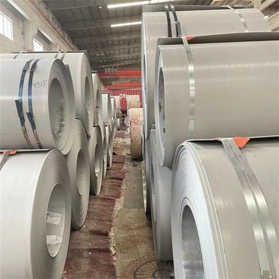 Sliver White 304 Stainless Steel Coil Hiệu suất chống ăn mòn bền