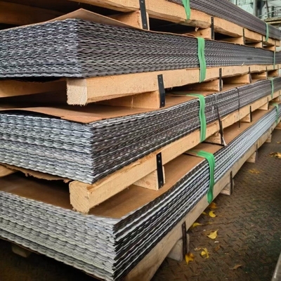 ASTM 316 Bảng thép không gỉ nổi chống trượt 1400 * 6000mm Kích thước 0,65mm 0,75mm Độ dày 2B Tòa nhà vệ sinh