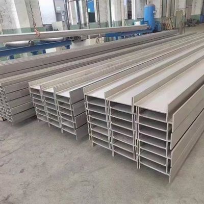304L thép không gỉ Thép cấu trúc H Beam 2B bề mặt 125 * 60 * 6 * 8mm Cho xây dựng